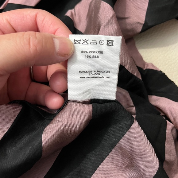 NWT - Marques’ Almeida Loop Asymmetric Draped Skirt - Made in Portugal - Size 6 - Picture 11 of 11